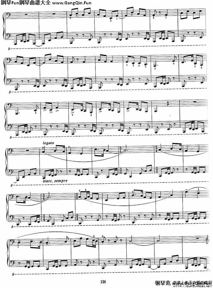 序曲與舞曲（第二部分）P2鋼琴譜