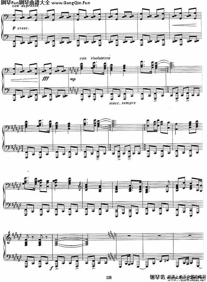 序曲與舞曲（第二部分）P4鋼琴譜