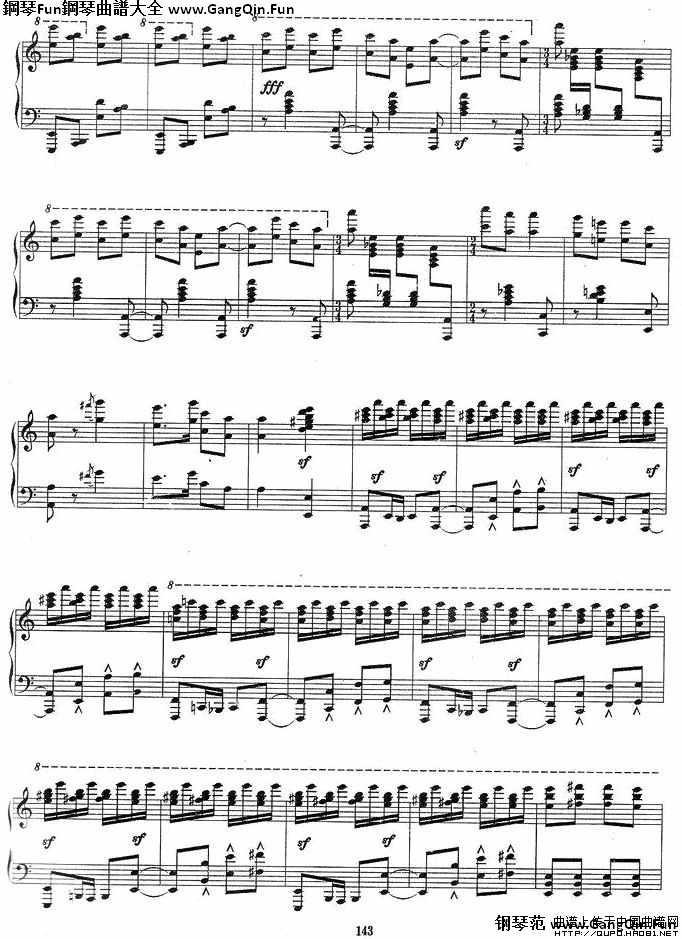 序曲與舞曲（第二部分）P9鋼琴譜