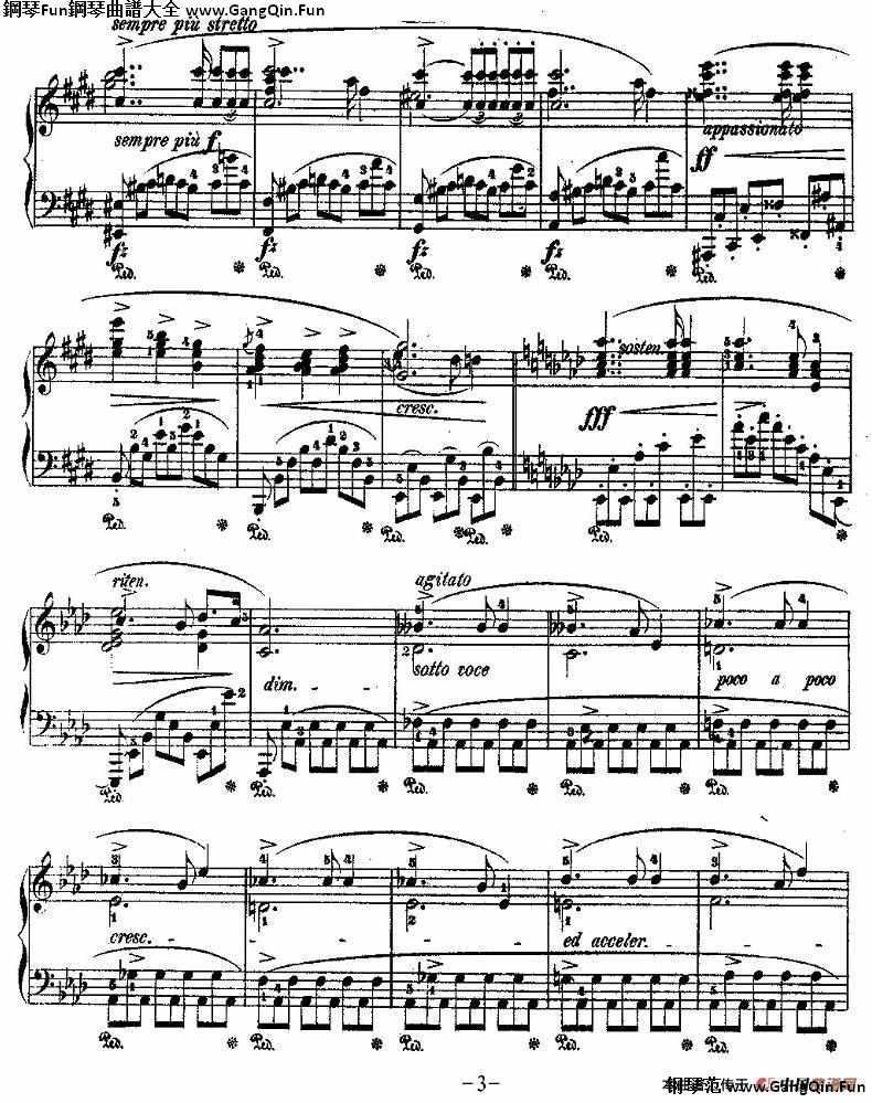 升C大調夜曲Op.27-1（Deux  Nocturnes）_簡譜